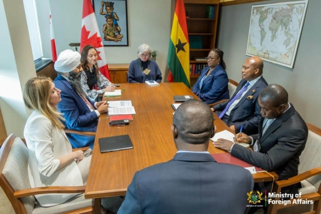 GHANA, CANADA PLAN SKILLS TRAINING FOR YOUTH. SEEKING GLOBAL JOBS