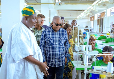 President Mahama inaugurates Northshore Apparel Hub at Savelugu - Facility operates 24 hours