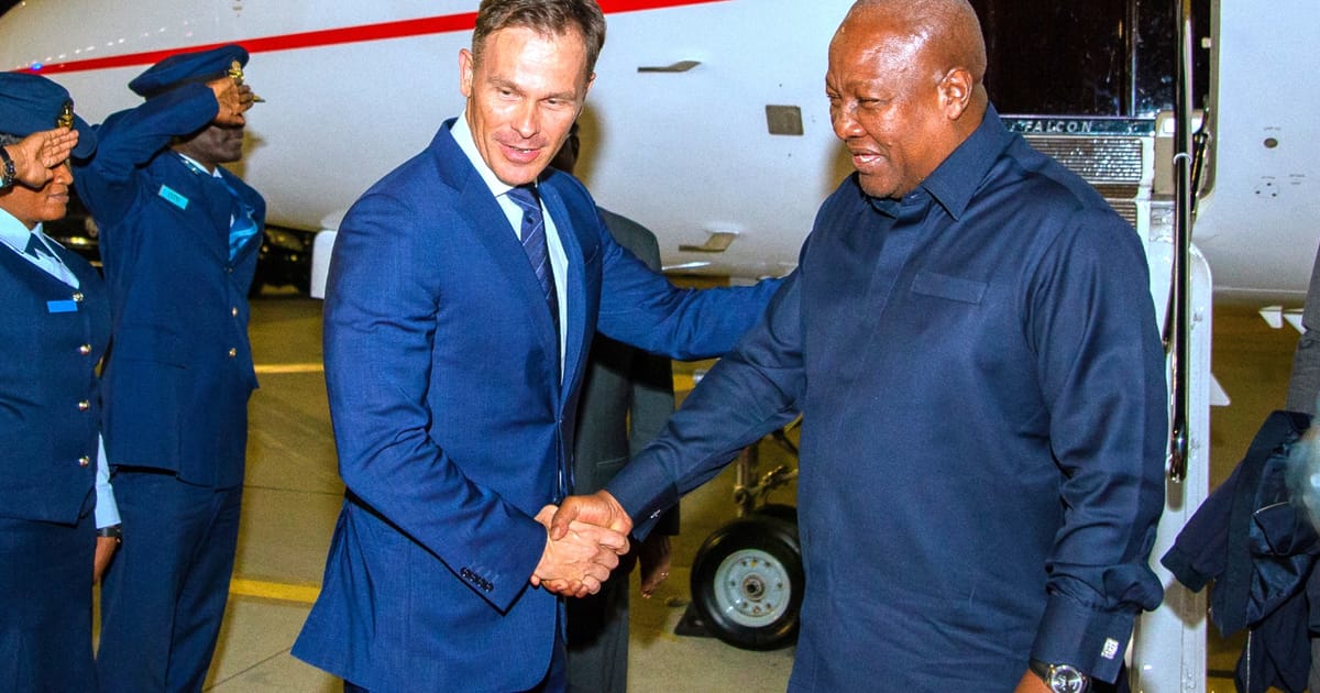 President Mahama arrives in Belgrade for 65th Non-Aligned Movement Summit