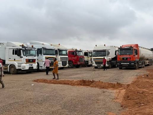 Tanker drivers begin sit-down strike over deplorable Valco-Kpone road