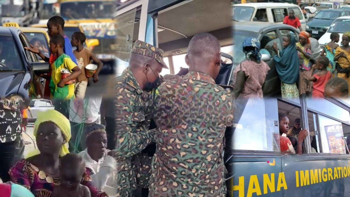 Ghana Immigration Service arrested 2,241 foreign nationals on the streets of Accra in a special operations