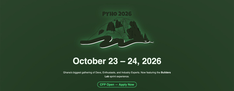 PyHo 2026 — Builders Conference