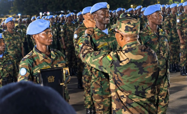 Ghana Battalion 92 returns home after Lebanon peacekeeping mission