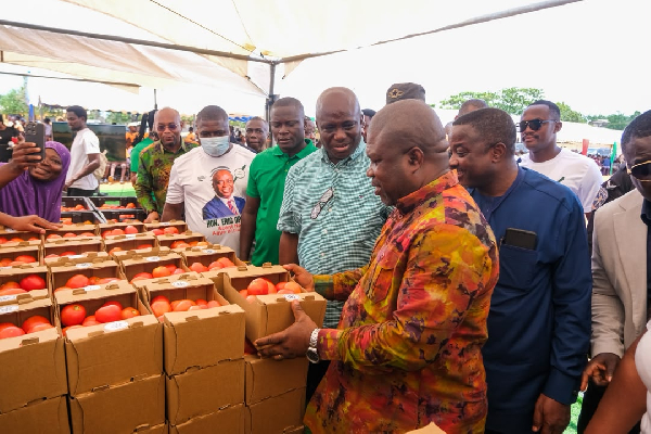 Ghana targets 400,000 tonnes of tomatoes, 600,000 jobs under new self-sufficiency drive