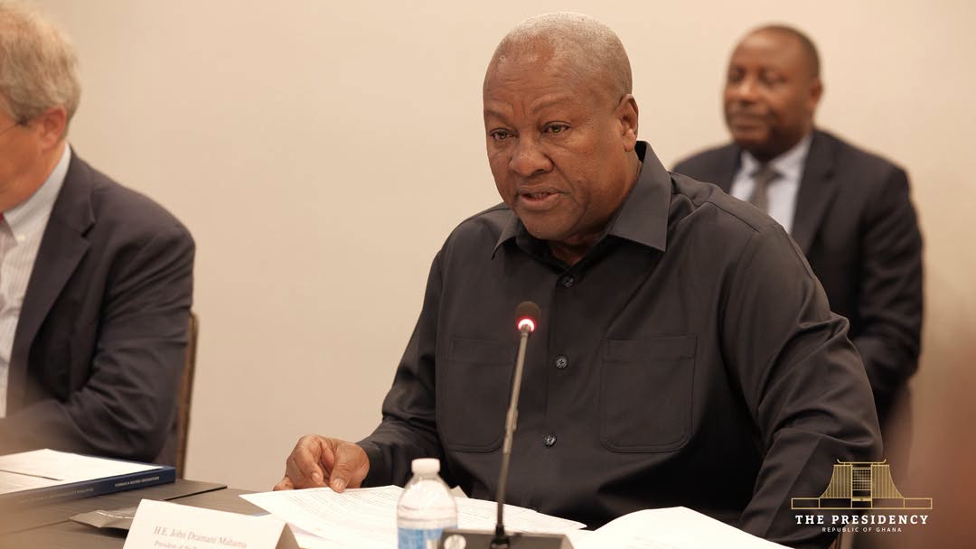 Mahama urges world leaders to expand economic opportunities for youth